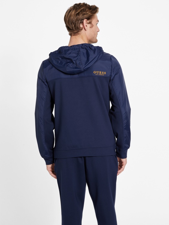 Takoda Hoodie Guess черно синьо