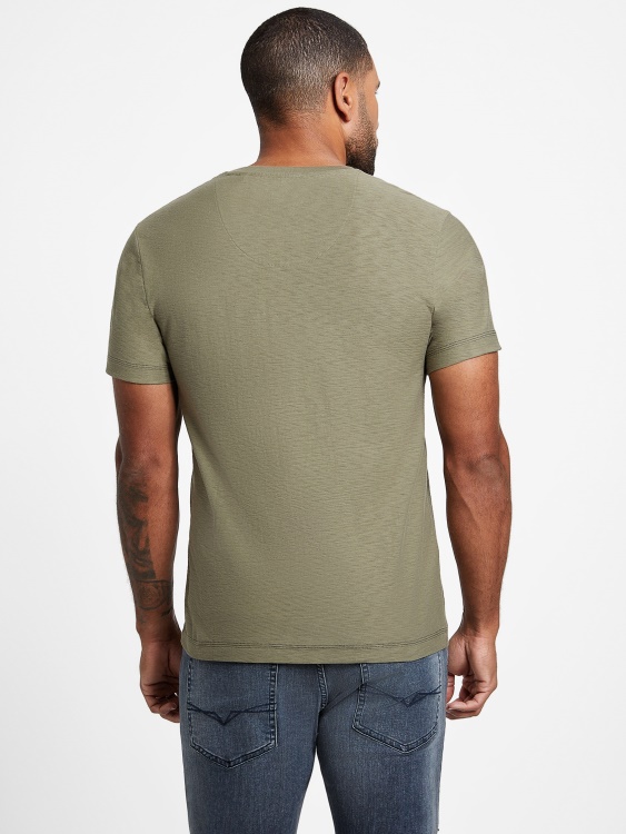 D824 Eco Ricky Split Tee Guess