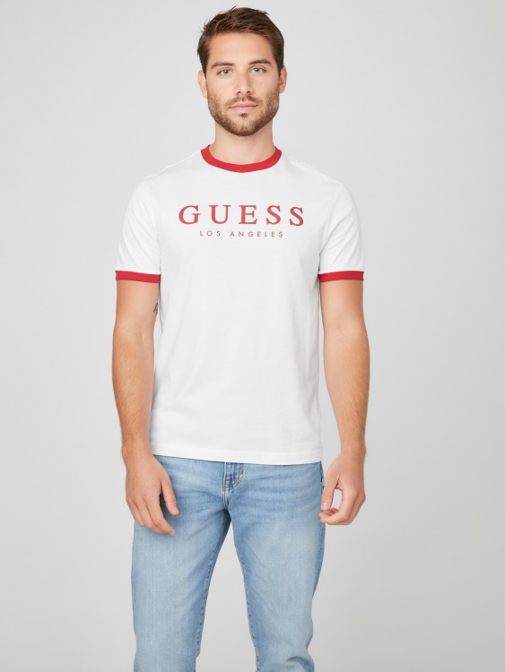 Kirk Logo Crew Tee Guess True White