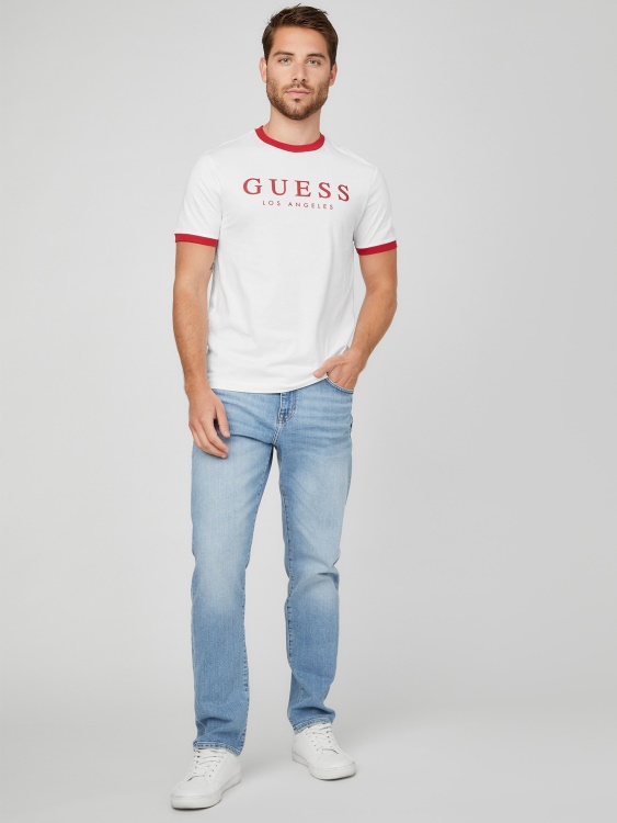 Kirk Logo Crew Tee Guess True White