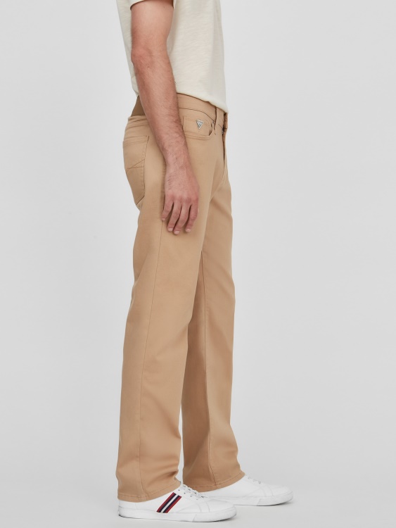 тънки прави дънки Lucky Beige Delmar Guess
