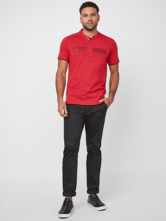 Edgar Henley Tee Guess Varsity Red