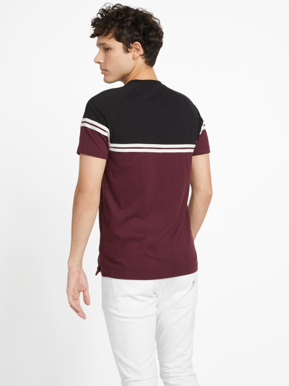 тениска Guess Eco Kido Color-block Marmont Red