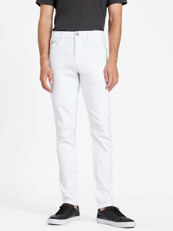 бяло пране Destory Cooper Moto дънки Guess