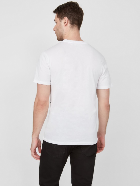 Griffin Tiger Tee Guess Pure White