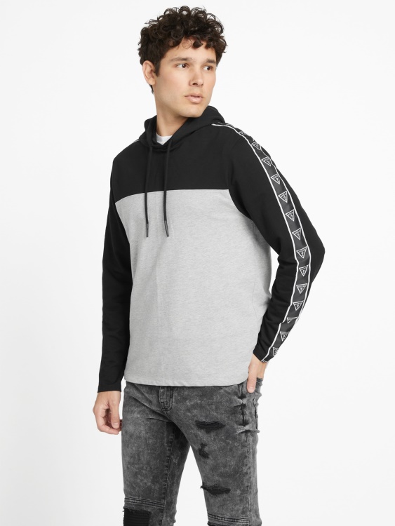 Eco Rudy Hoodie Guess светло хедър сиво