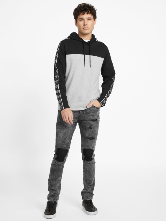 Eco Rudy Hoodie Guess светло хедър сиво