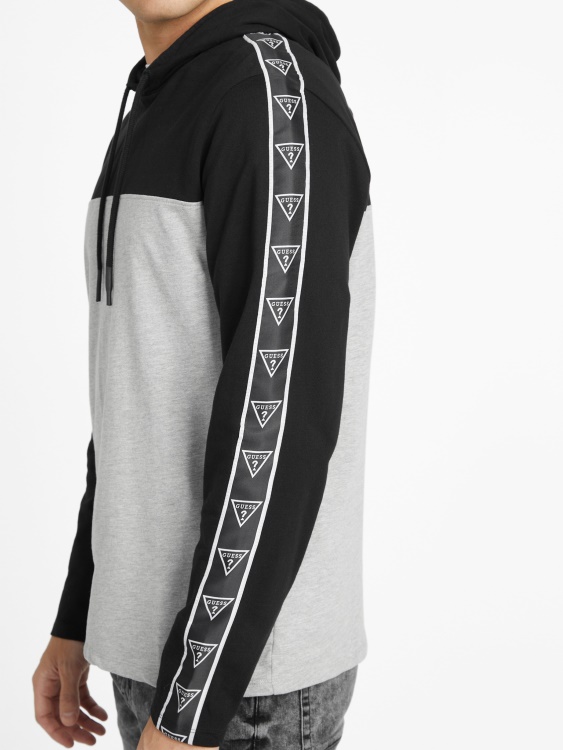 Eco Rudy Hoodie Guess светло хедър сиво