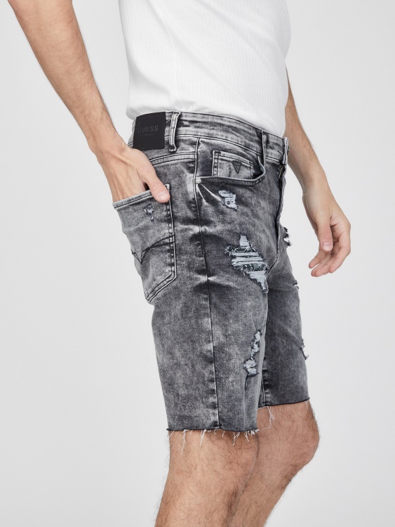 шорти Eco Quade Guess Black Destroy