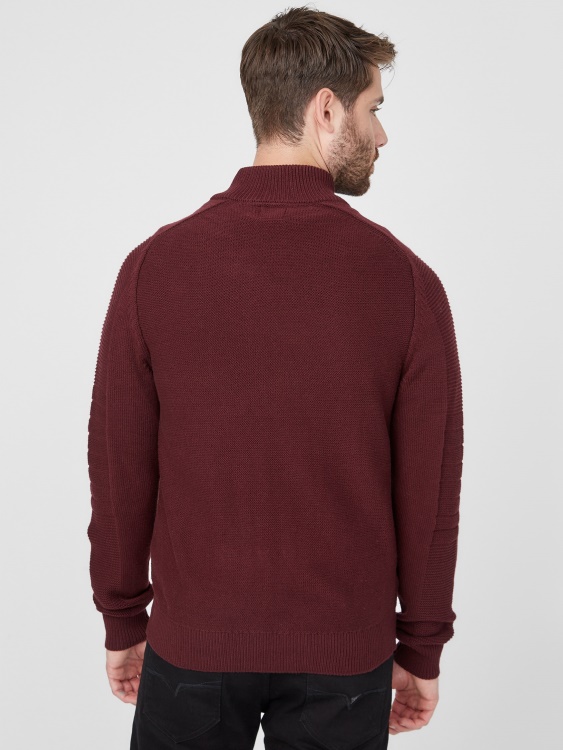 пуловер Chet Mock Neck Guess Marmont Red