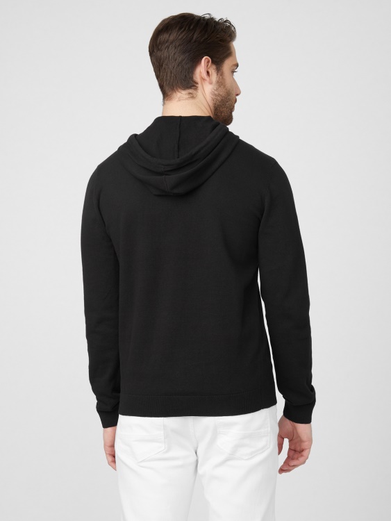 качулка с лого на Guess Jet Black Tobias