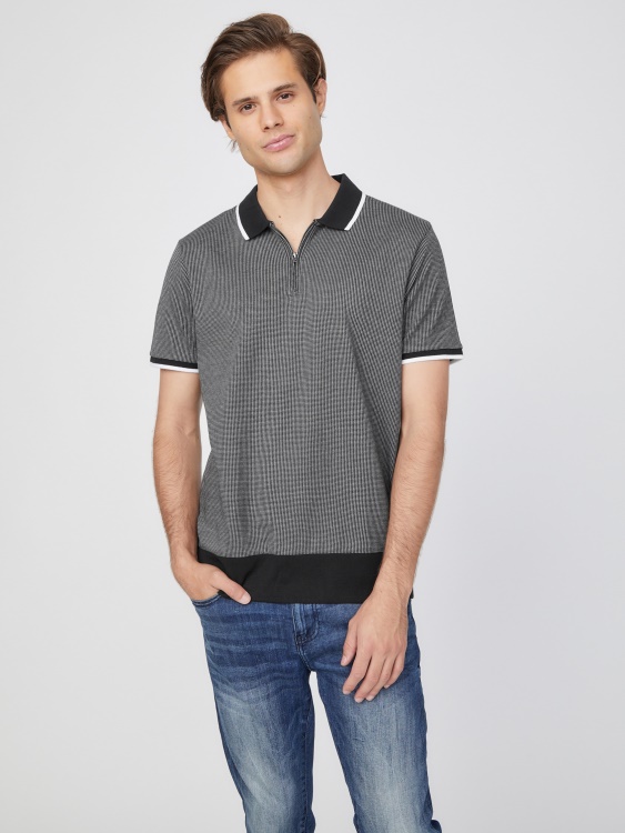 Hounds четвърт цип Johnny Polo Guess Jet Black Multi