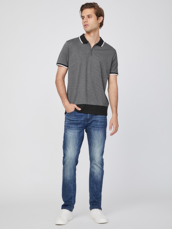 Hounds четвърт цип Johnny Polo Guess Jet Black Multi