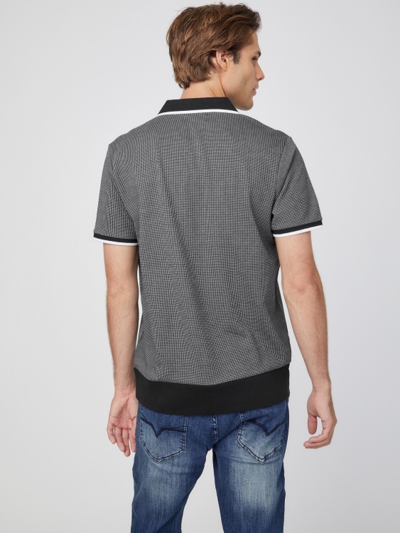 Hounds четвърт цип Johnny Polo Guess Jet Black Multi