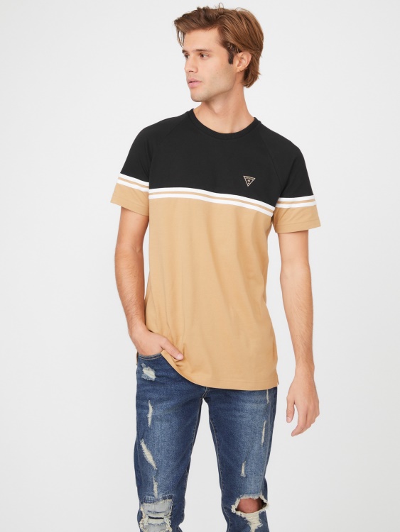 препечена таупе Kido Color-block Tee Guess