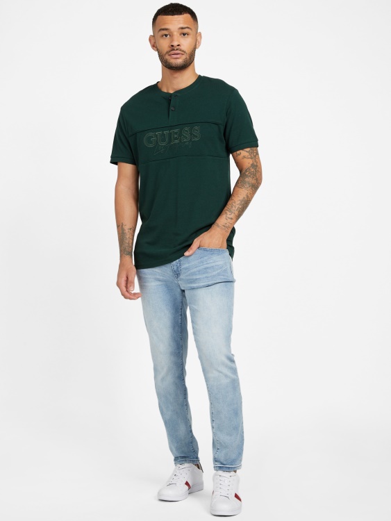алпийска горичка Guess Eco Otis Henley Tee