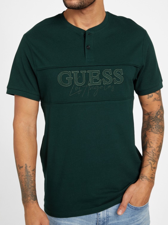 алпийска горичка Guess Eco Otis Henley Tee