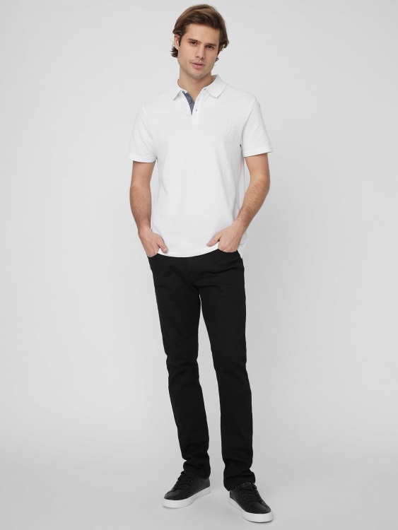 чисто бяло Guess Keith Polo