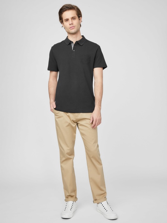 Guess Jet Black Keith Polo