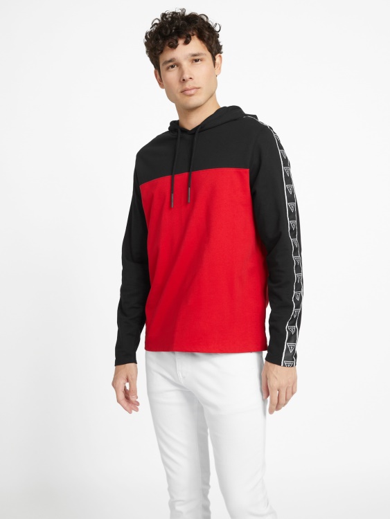 еко червена качулка Rugby Red Guess