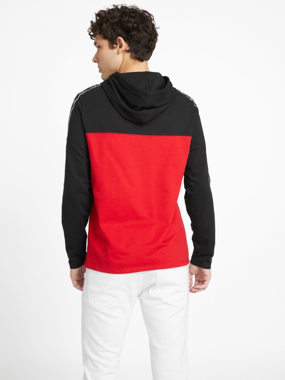 еко червена качулка Rugby Red Guess