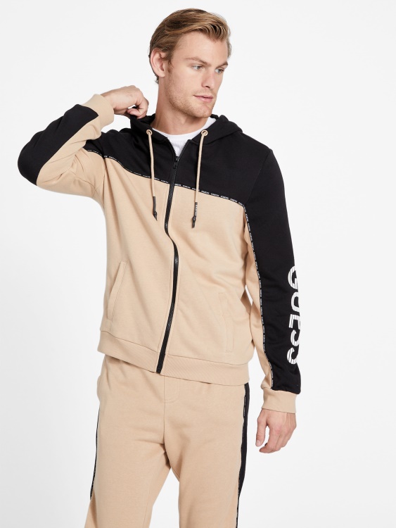 суичър с цип Guess Eco Marcell G118