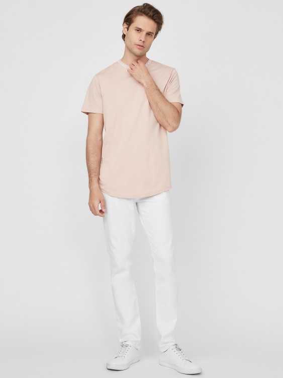 Guess Vapor Rose Ronnie Logo Crewneck