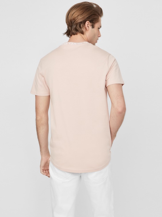 Guess Vapor Rose Ronnie Logo Crewneck