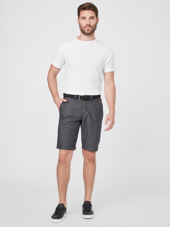 марио текстурирани къси панталони джет черен Guess