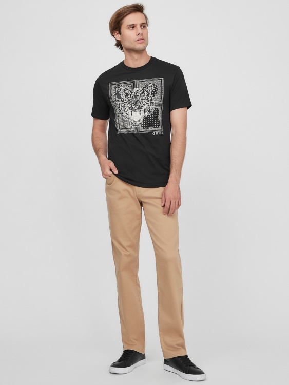 Guess Eco Lords Tee Jet Black