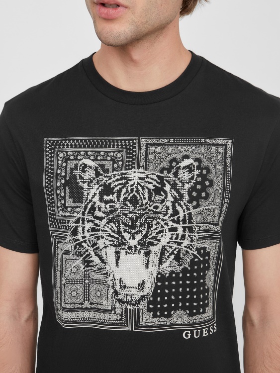 Guess Eco Lords Tee Jet Black