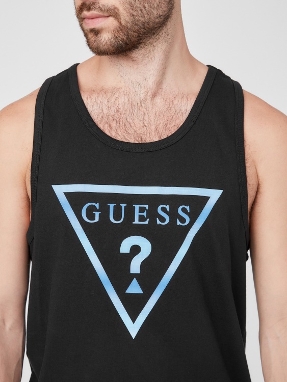 Guess Gregory лого джет черно