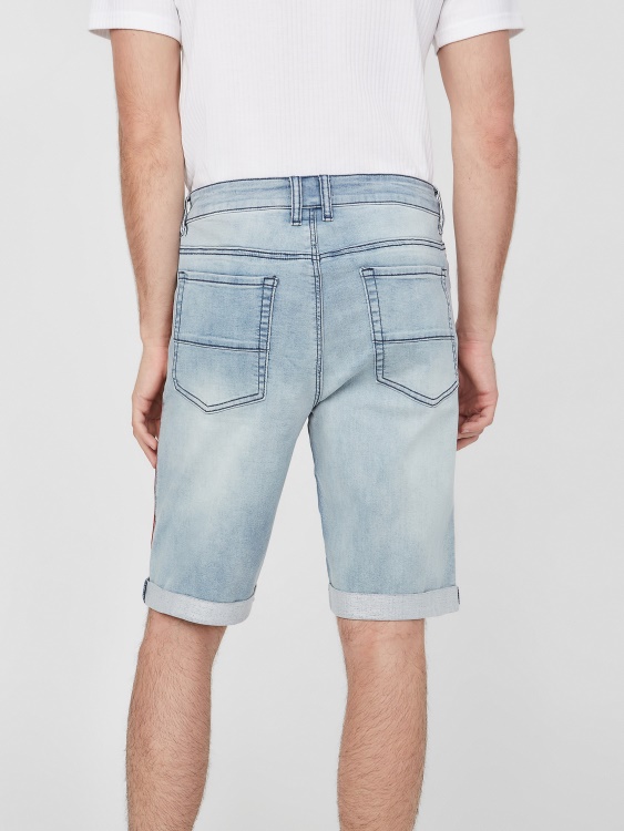леки дънкови шорти Guess Eco Lancaster