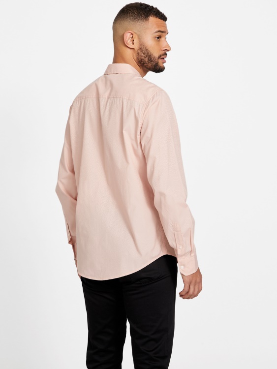 текстурирана риза Greyjoy Guess Vapor Rose