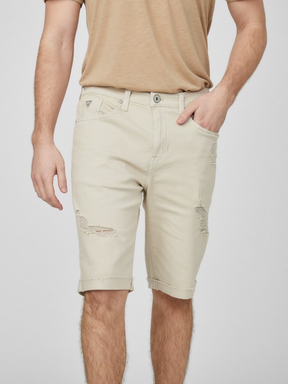 Guess Khaki Abby прави дънкови шорти