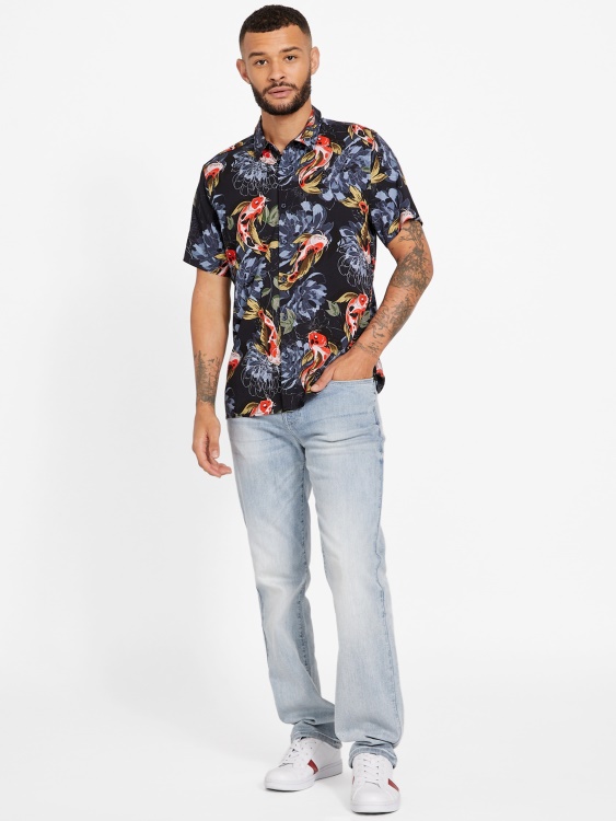 Guess Eco Beric Koi Riza Blackened Blue
