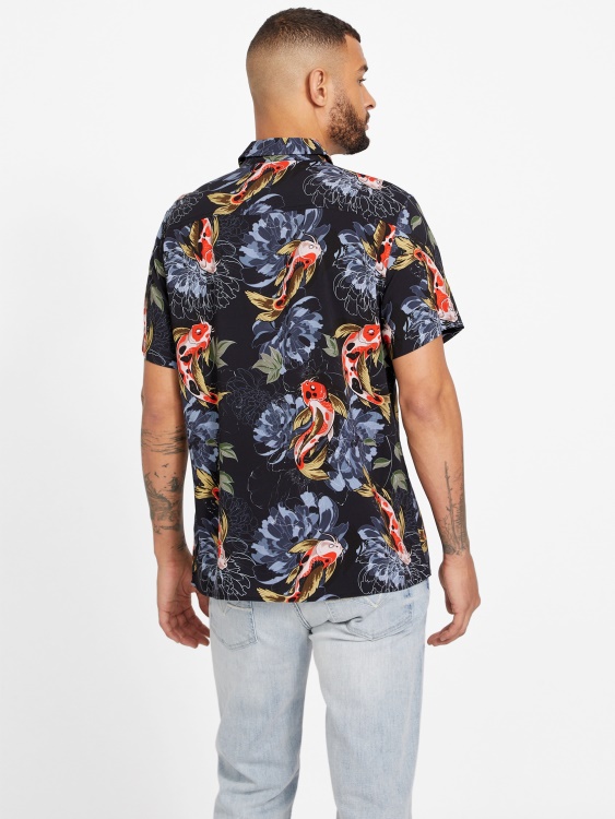 Guess Eco Beric Koi Riza Blackened Blue