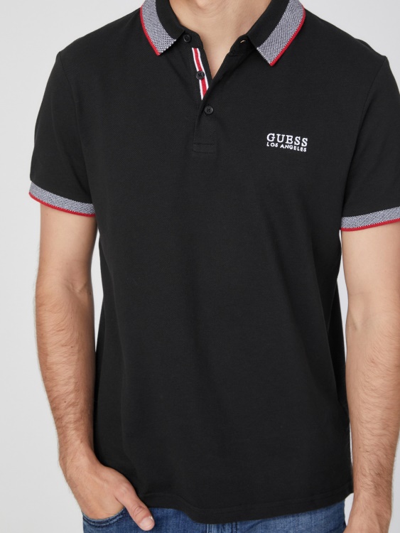 Eco Tonni Polo Jet Black Guess