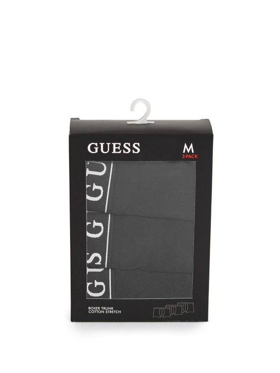 черни боксерки Elvin 3-pack Guess