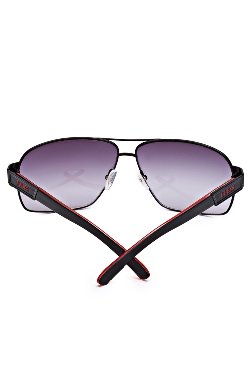 черни слънчеви очила Guess Metal Navigator