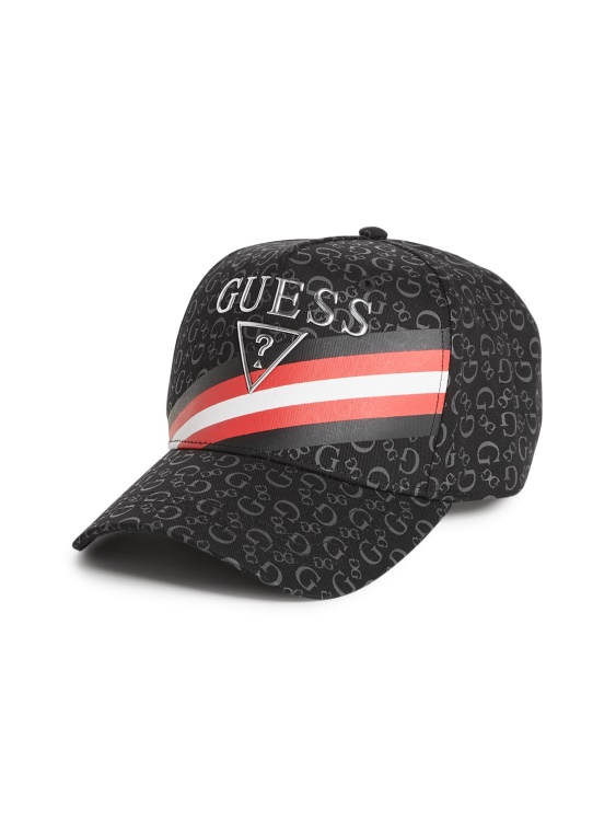 Guess лого рирана бейзболна шапка въглища
