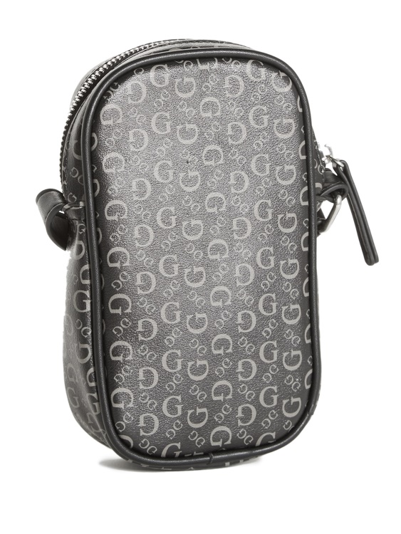 щампа на раирано лого през тялото Guess Coal