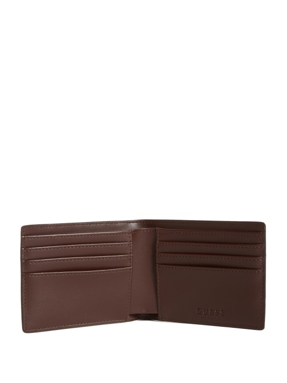 двоен портфейл с лого Guess Mocha