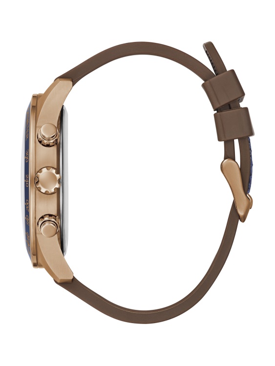 Guess розово-златен тон и син мултифункционален часовник мулти