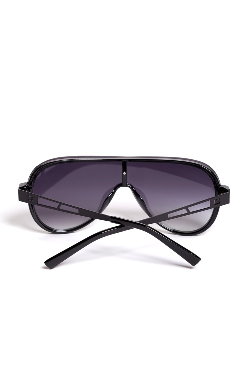 бъдещите авиаторски слънчеви очила без рамка Guess Black