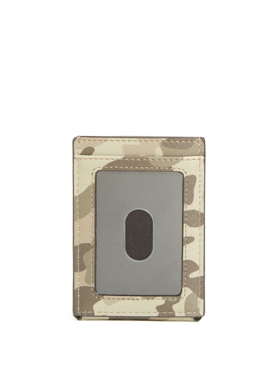 Guess Camo двоен камуфлаж на картодържател