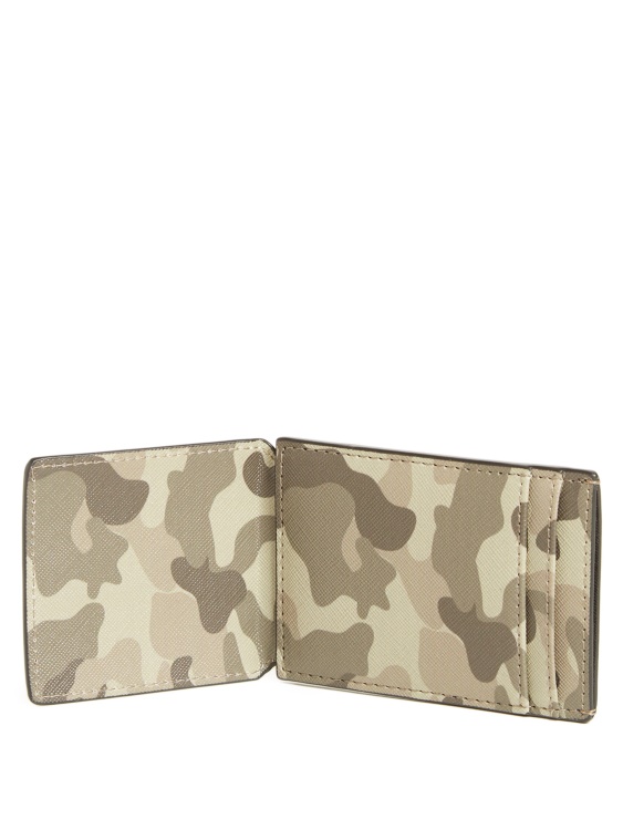 Guess Camo двоен камуфлаж на картодържател