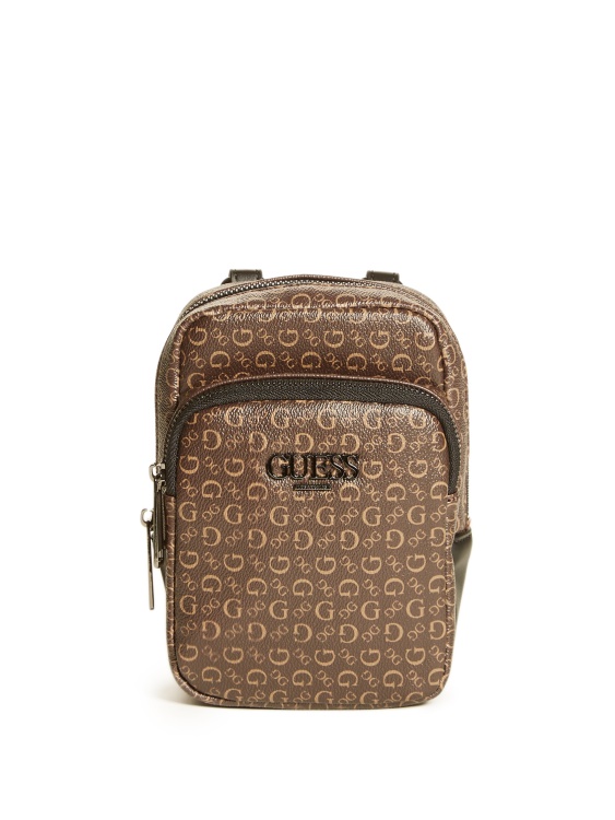 естествена мини чанта през рамо Toby Guess