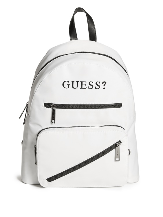 бяла раница Guess Toby