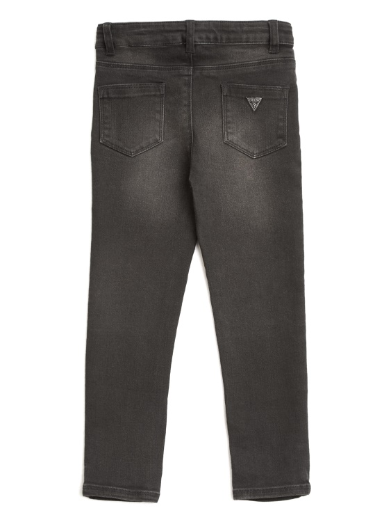 тесни дънки с висока талия Simmone (2-6) Guess Jet Black